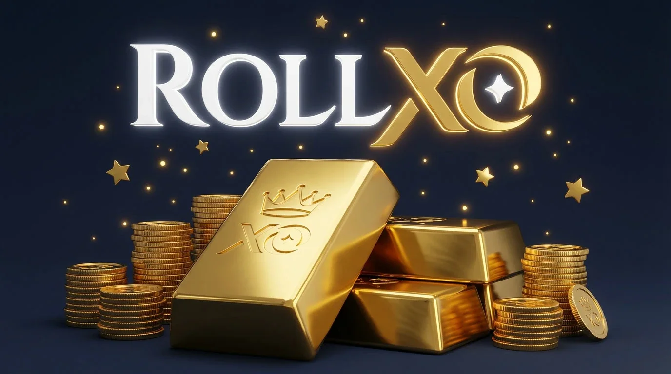 RollXO Casino modern cryptocurrency interface with Bitcoin and Ethereum gaming